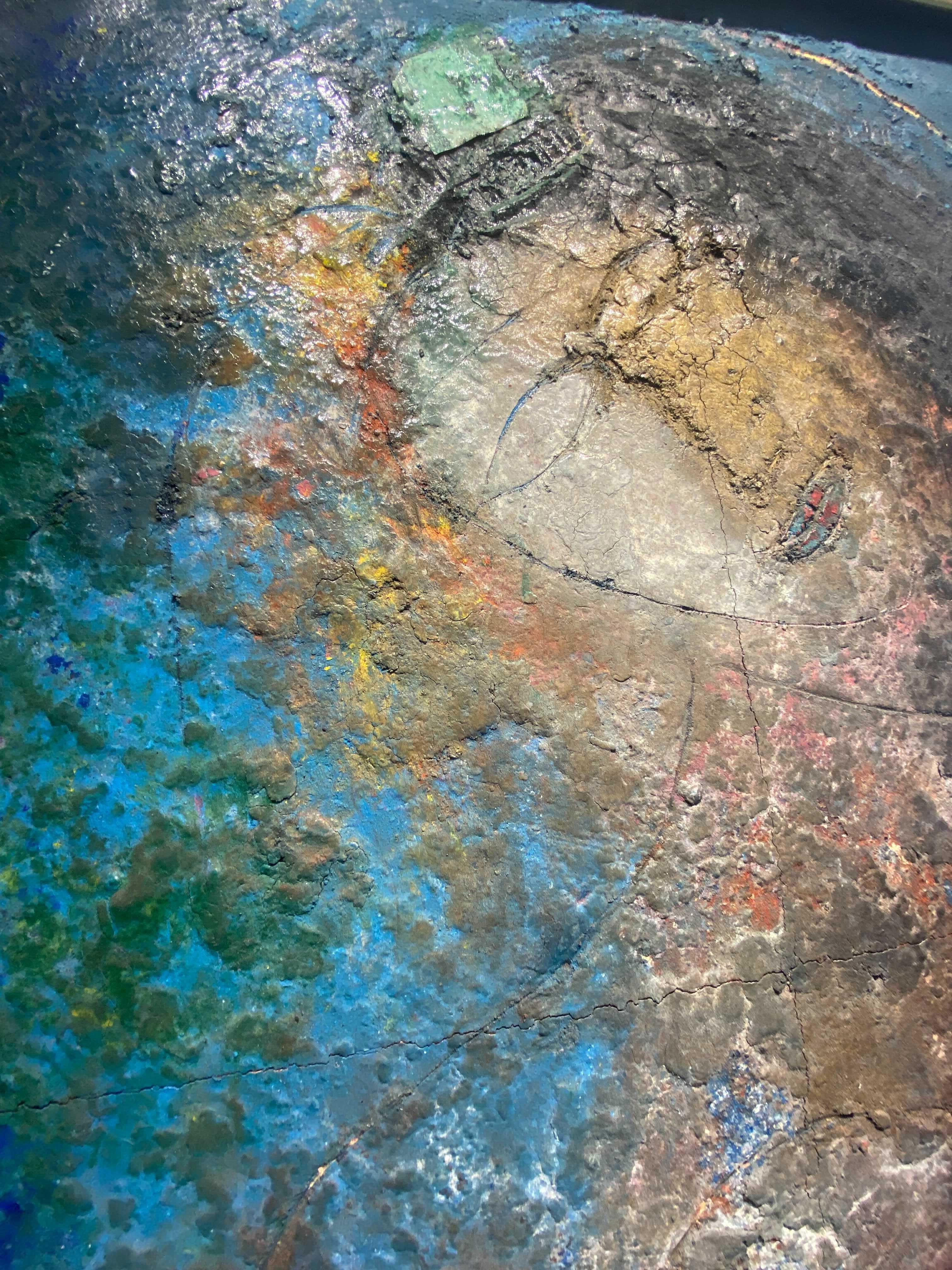 Pittura Jamali degli anni '80 in stile 