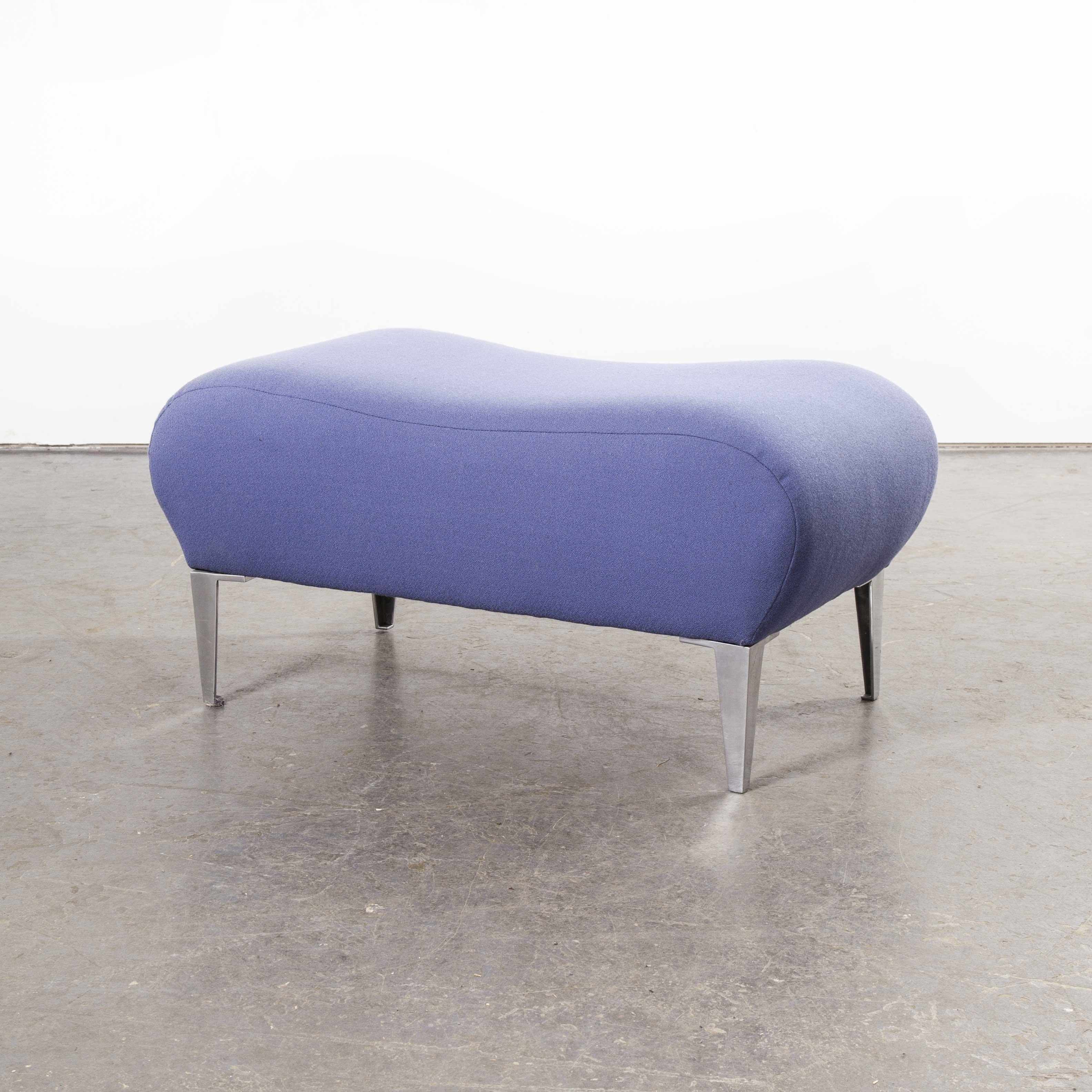 1980s Jasper Morrison for SCP Ottoman, Upholstered 1