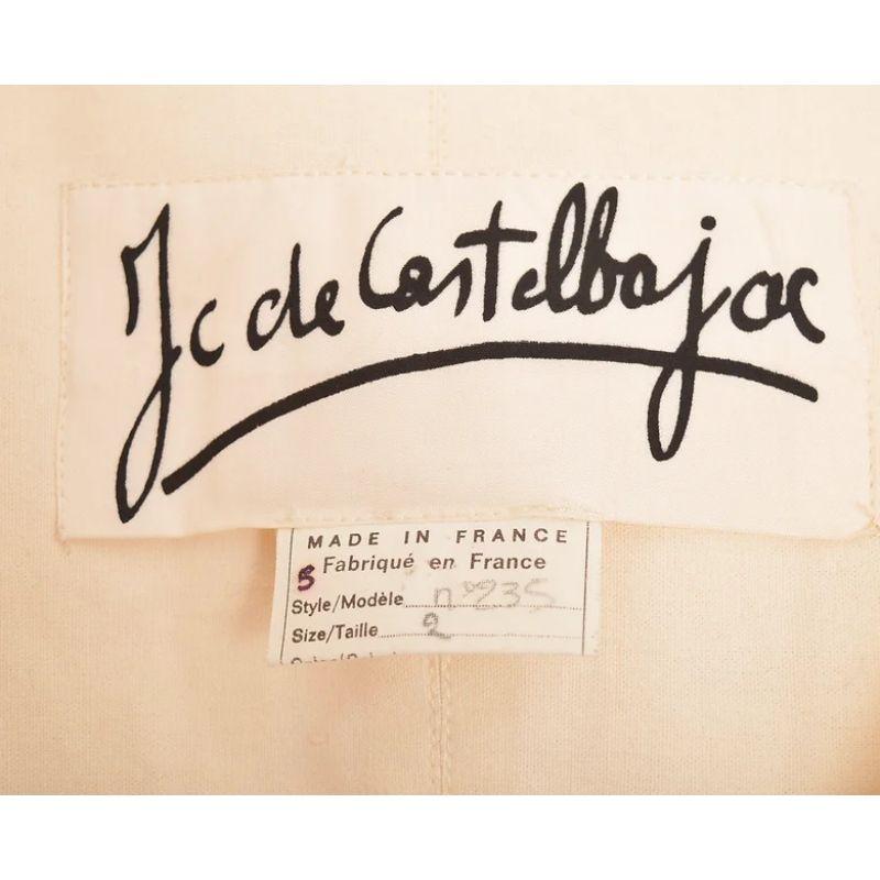 Tunique en laine jaune Jean Charles De Castelbajac Haute Couture des années 1980 en vente 1