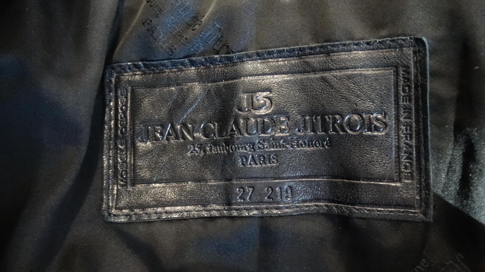 1980s Jean Claude Jitrois Zebra Leather Jacket  For Sale 2