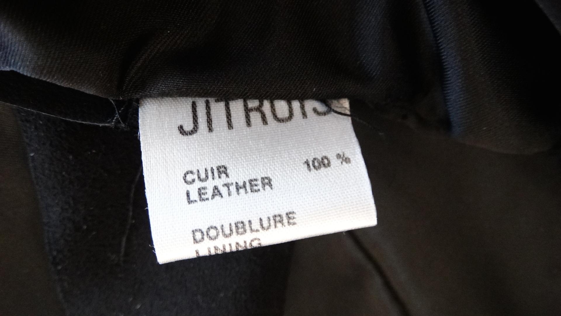 Jean Claude 1980s Leopard Motif Suede Leather Jacket  For Sale 5