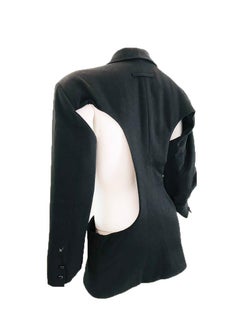 1980s Jean Paul Gaultier cut out blazer