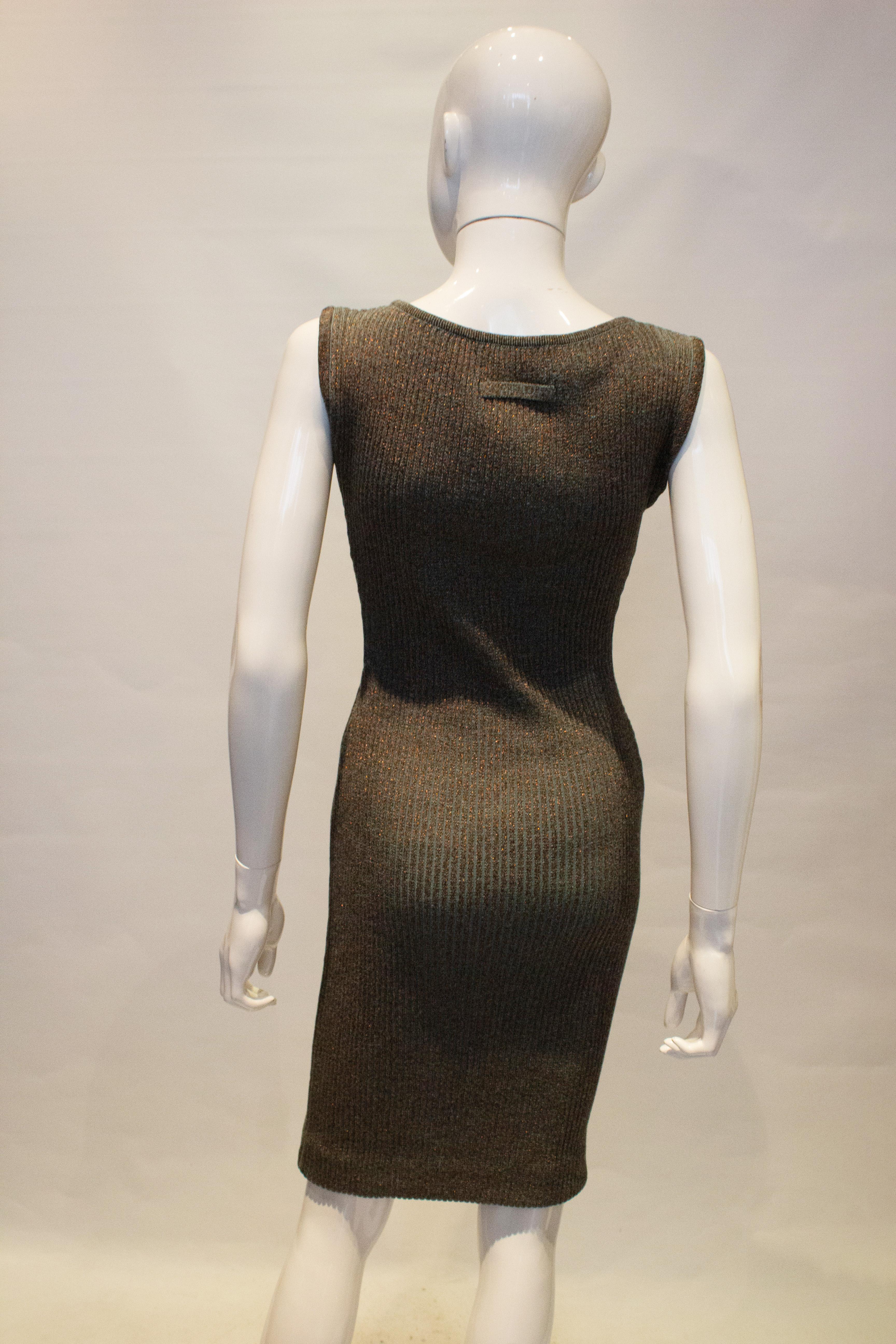 1980s Jean Paul Gaultier for Equator Knitted Dress and Jacket 1