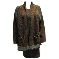 Vintage 1980s Jean Paul Gaultier for Equator Knitted Dress and Jacket