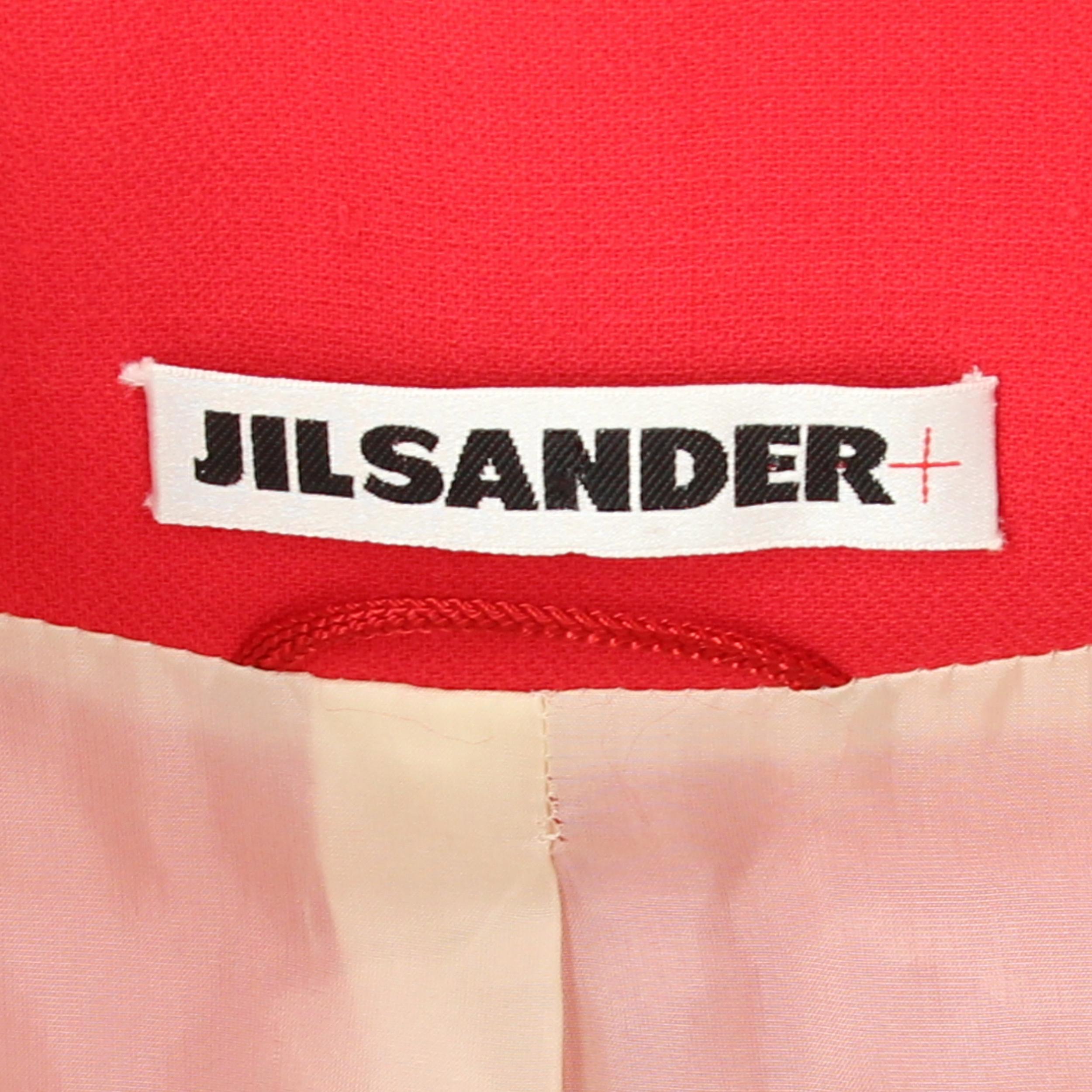 1980s Jil Sander Red Suit 7