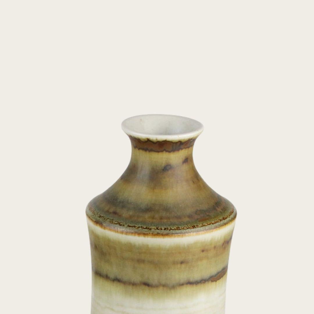 1980s John Andersson Stoneware Vase for Höganäs Keramik en Bueno estado para la venta en Brooklyn, NY