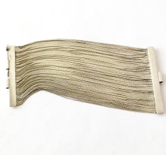 1980s Jean Paul Gaultier Liquid Silver Chain Bracelet