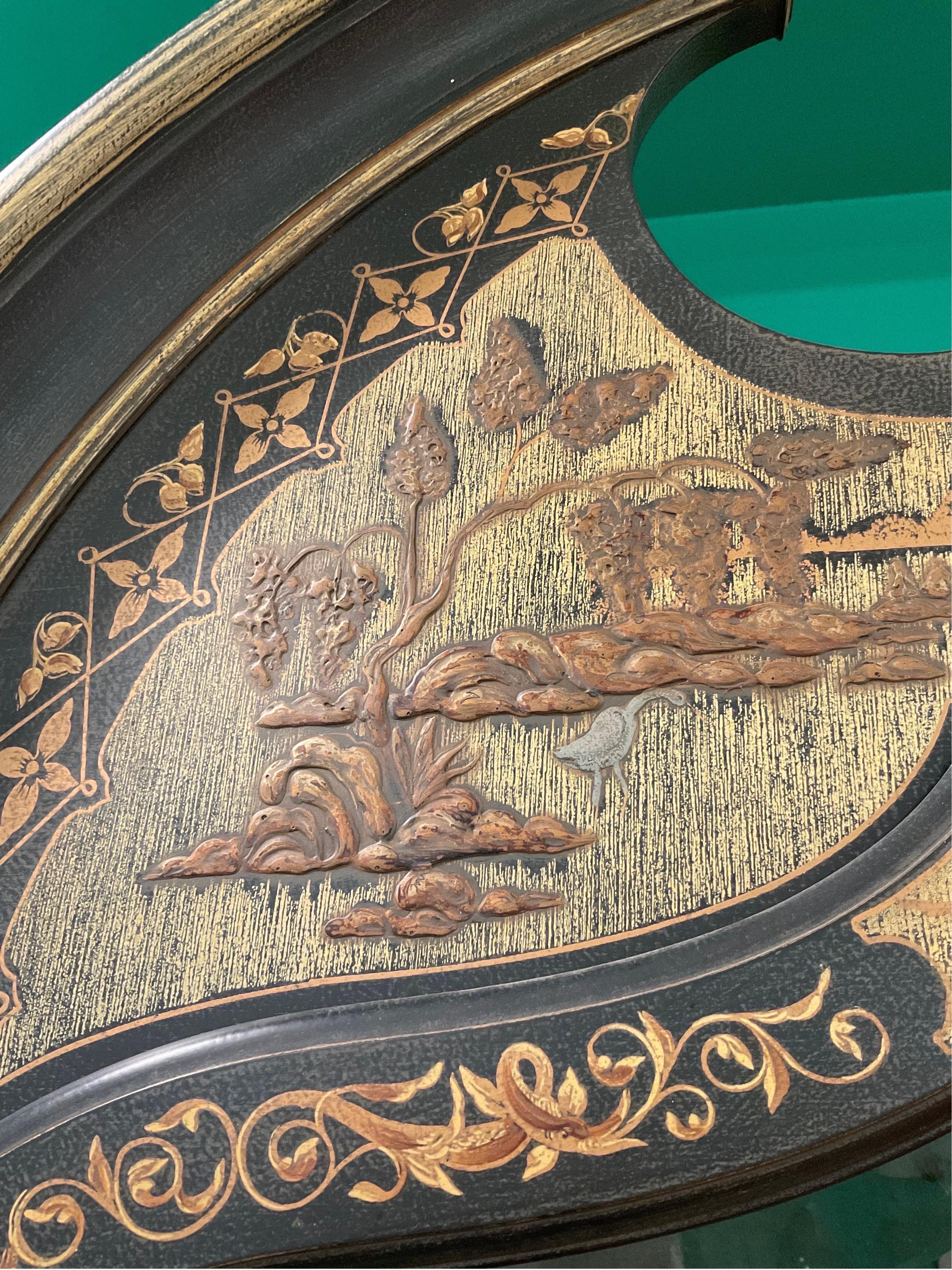Late 20th Century 1980s John Widdicomb Chinoiserie Display Case