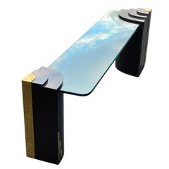 1980s Jonson & Marcius Console Table from Lorin Marsh Gallery