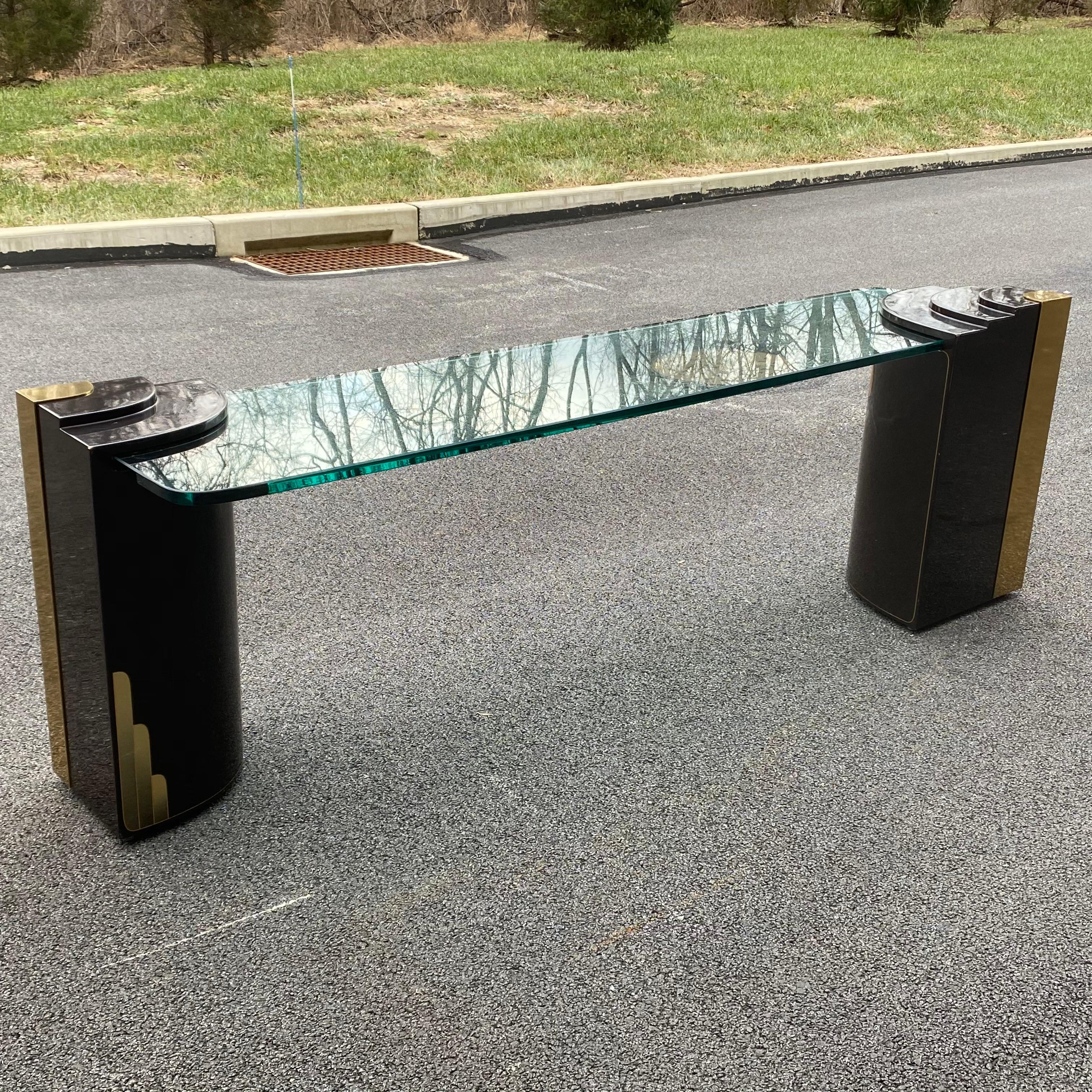 Post-Modern 1980s Jonson & Marcius Console Table from Lorin Marsh Gallery For Sale