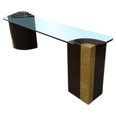 1980s Jonson & Marcius Console Table from Lorin Marsh Gallery