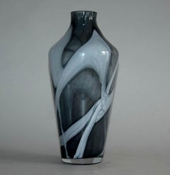 1980s Josefina Krosno Art Glass Vase, Poland