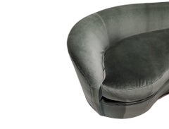 Canapé Kagan style biomorphique des années 1980 par Directional Furniture