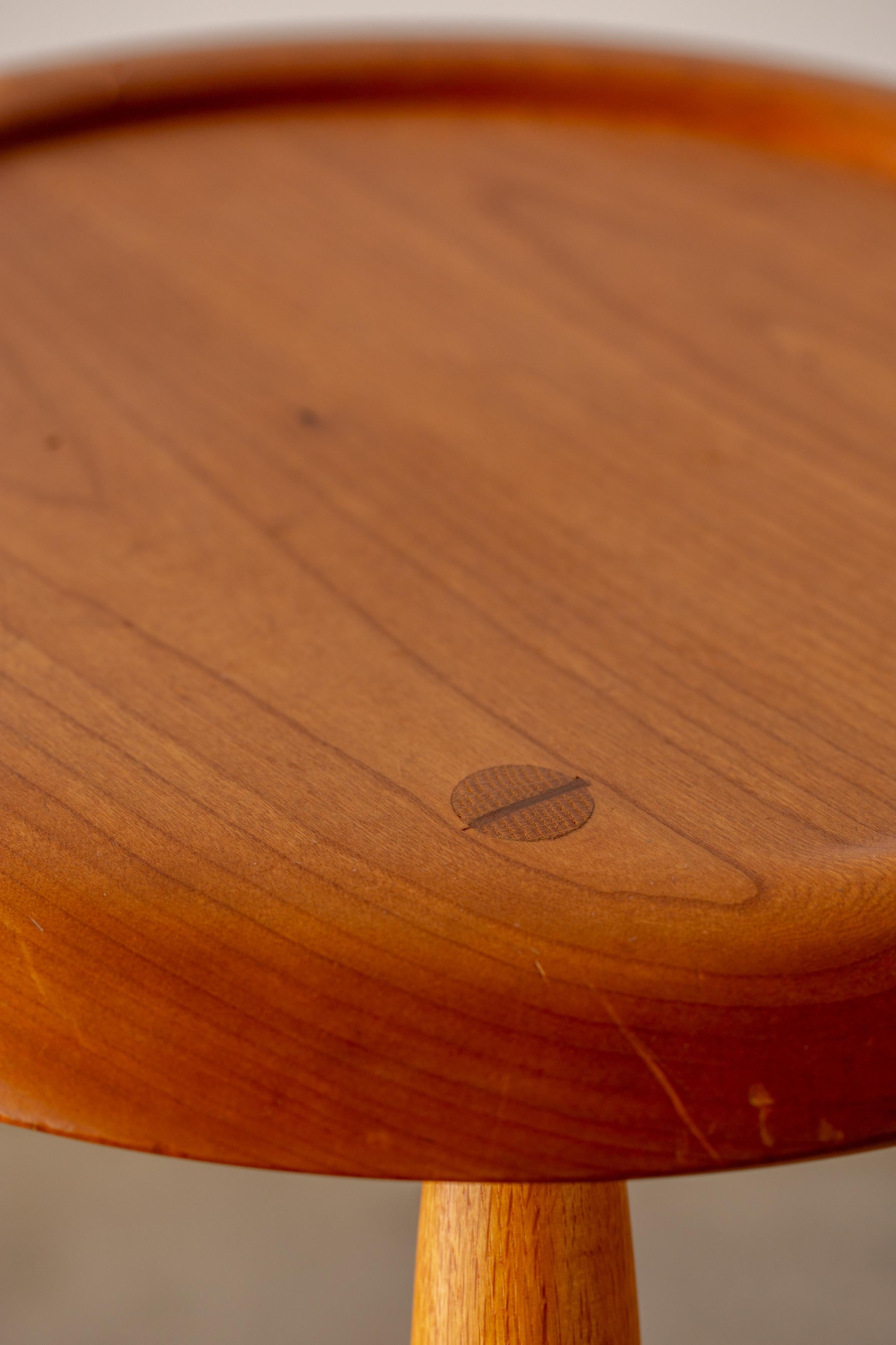 Americano Sgabelli da banco Kai Pedersen Studio A Ash Cherry del 1980 - una coppia in vendita