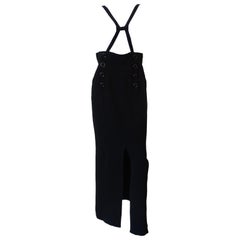 1980s Karl Lagerfeld Carwash Skirt Jumper
