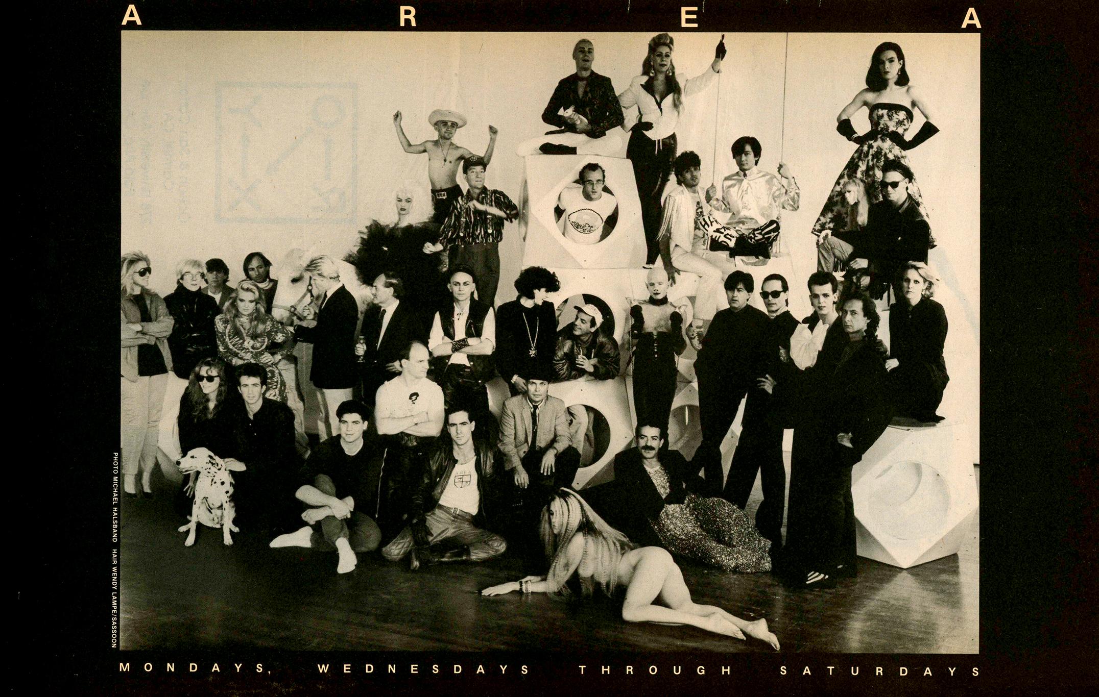 Años 80 Keith Haring Andy Warhol ÁREA publicidad Estadounidense en venta