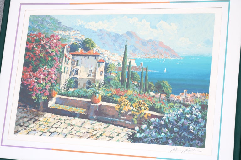 1980's Kerry Hallam Amalfi Coast Mediterranean Limited Edition