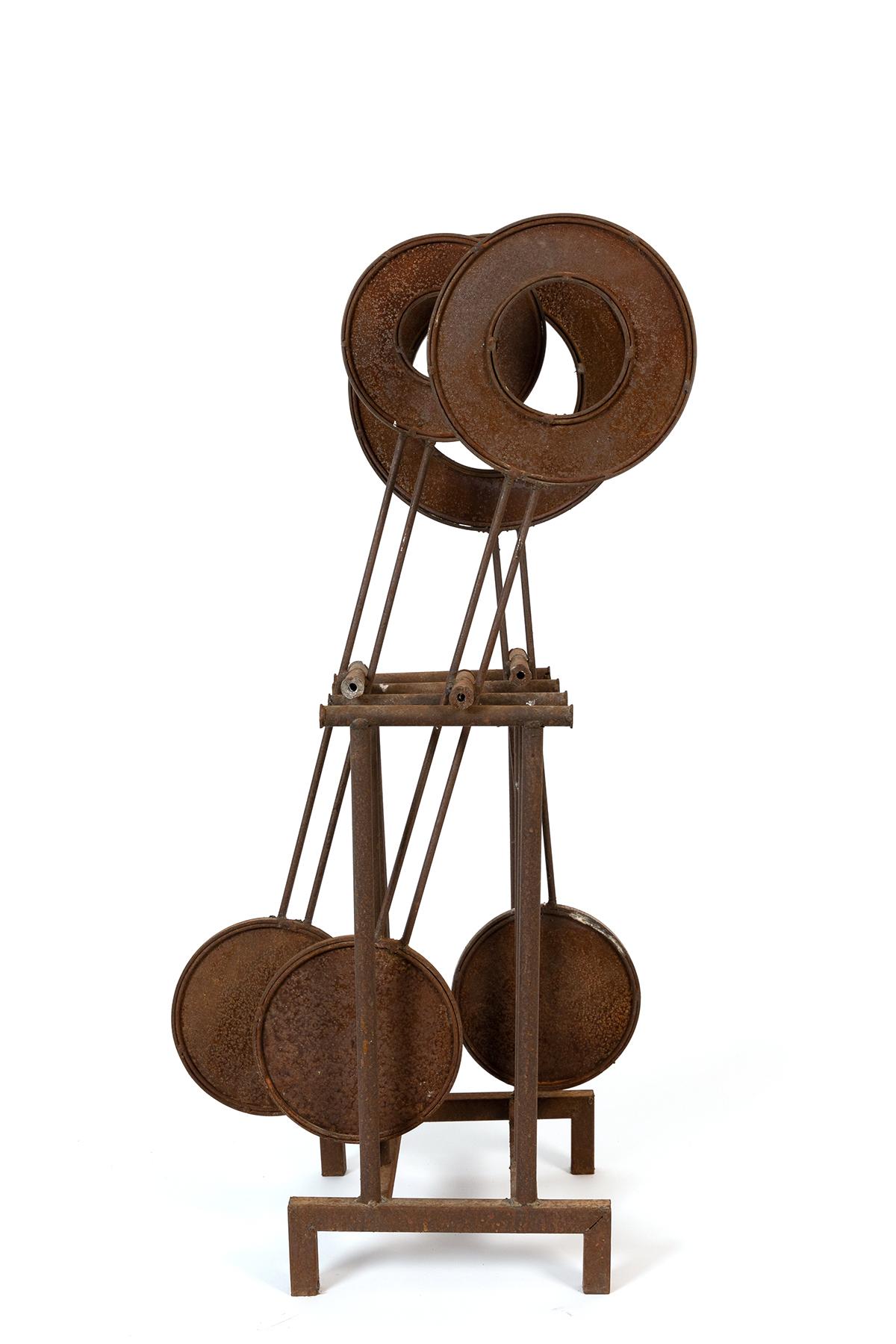 kinetic pendulum sculpture