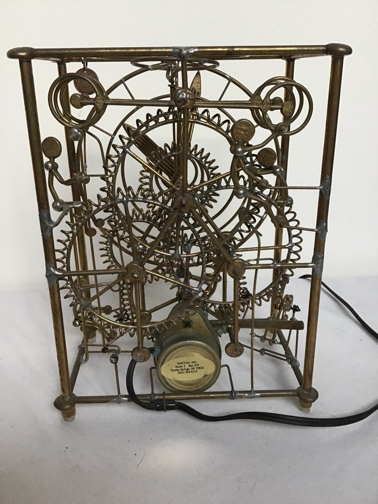 1980s Six Man Clock by Gordon Bradt at 1stDibs six man clock