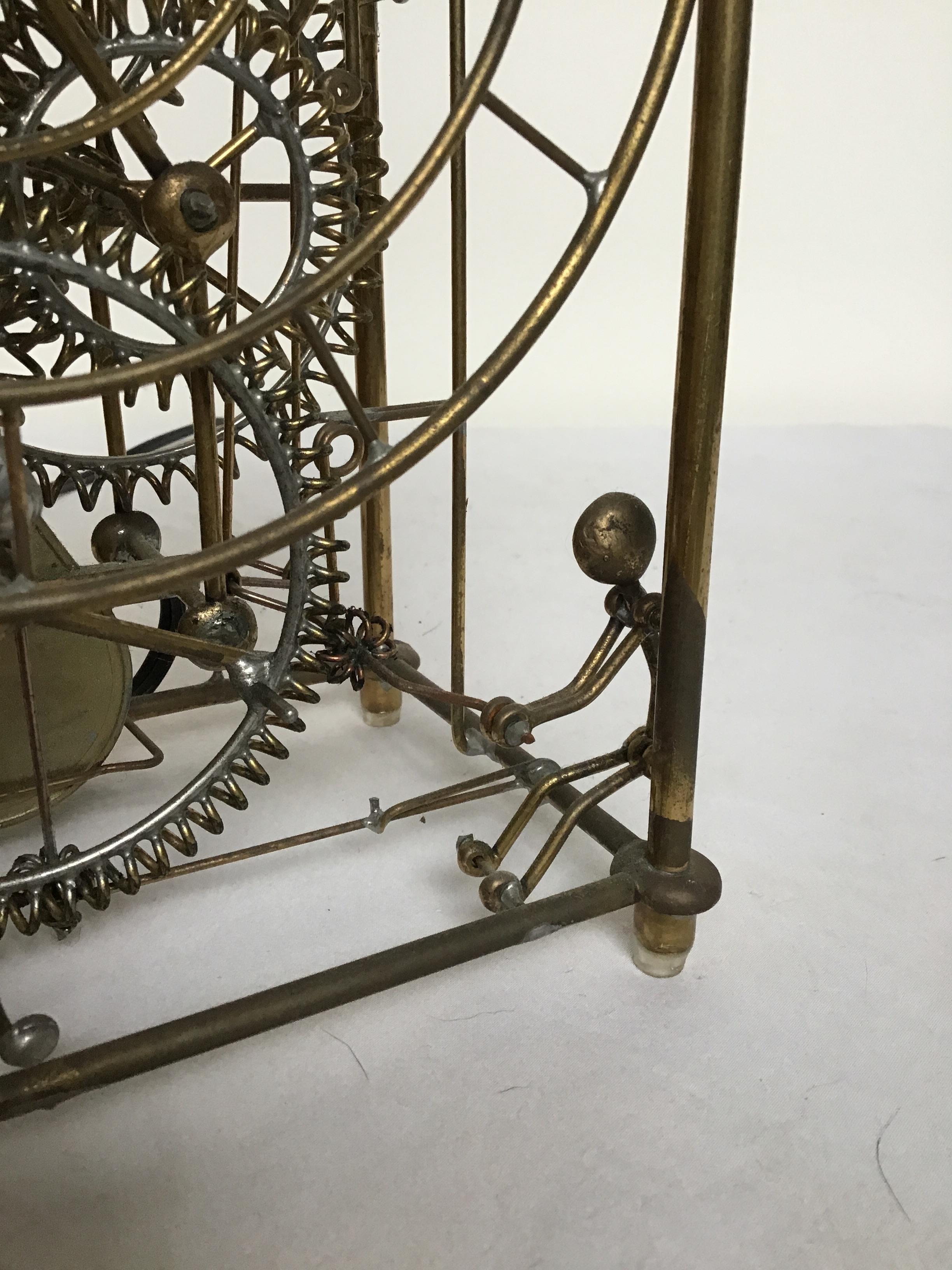 Late 20th Century 1980s Kinetico Six Man Clock by Gordon Bradt