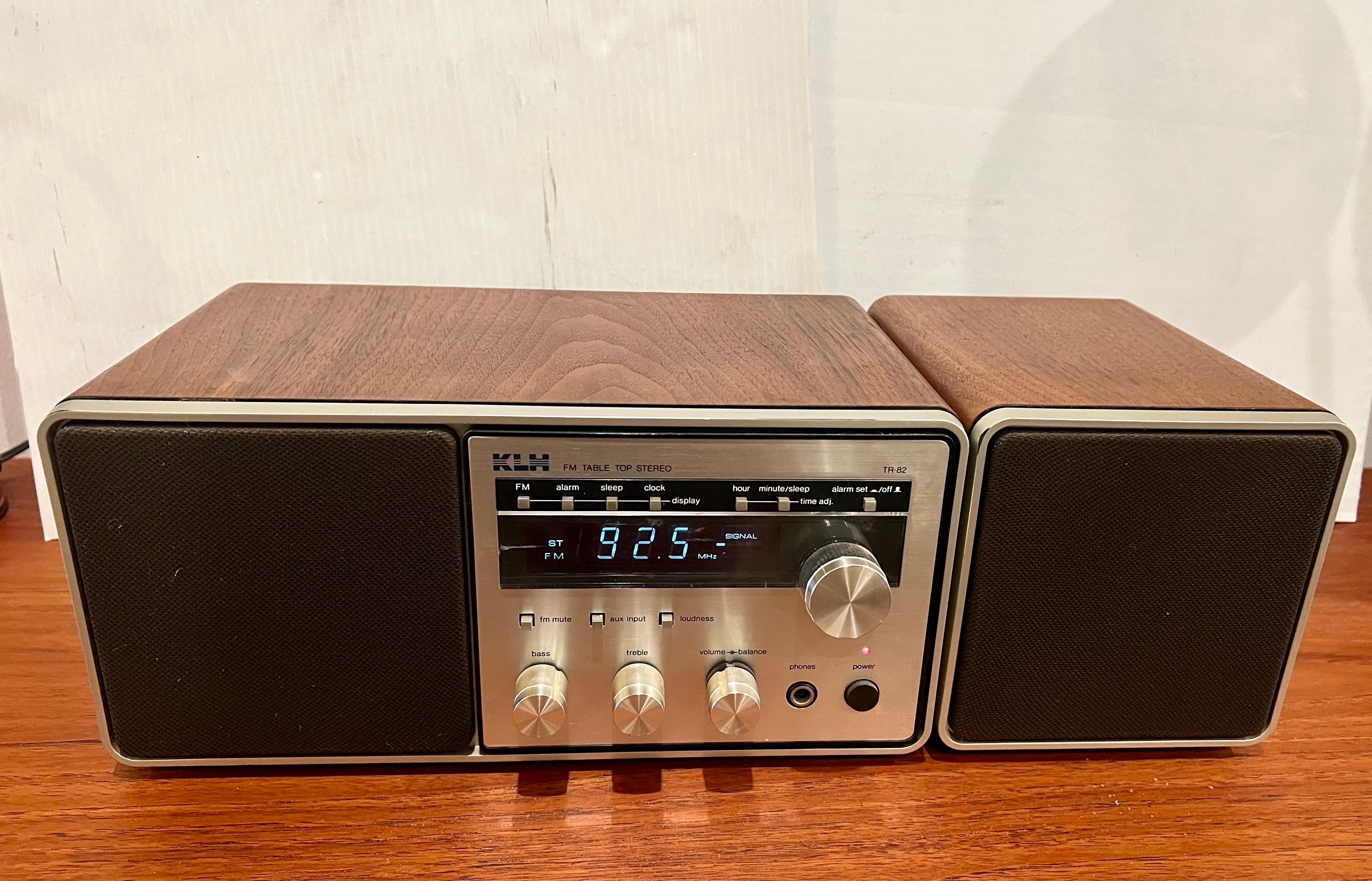 1980s clock radio