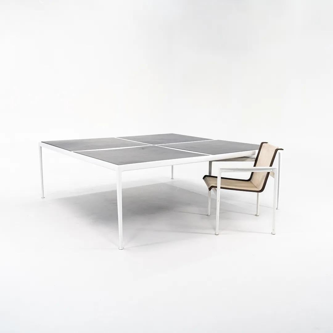 1980s Knoll 1966 Series Prototype Dining Table by Richard Schultz 75x75 in In Good Condition For Sale In Philadelphia, PA