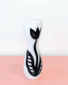 1980s Kosta Boda Vase from the Tulipa Collection by Ulrica Hydman-Vallien