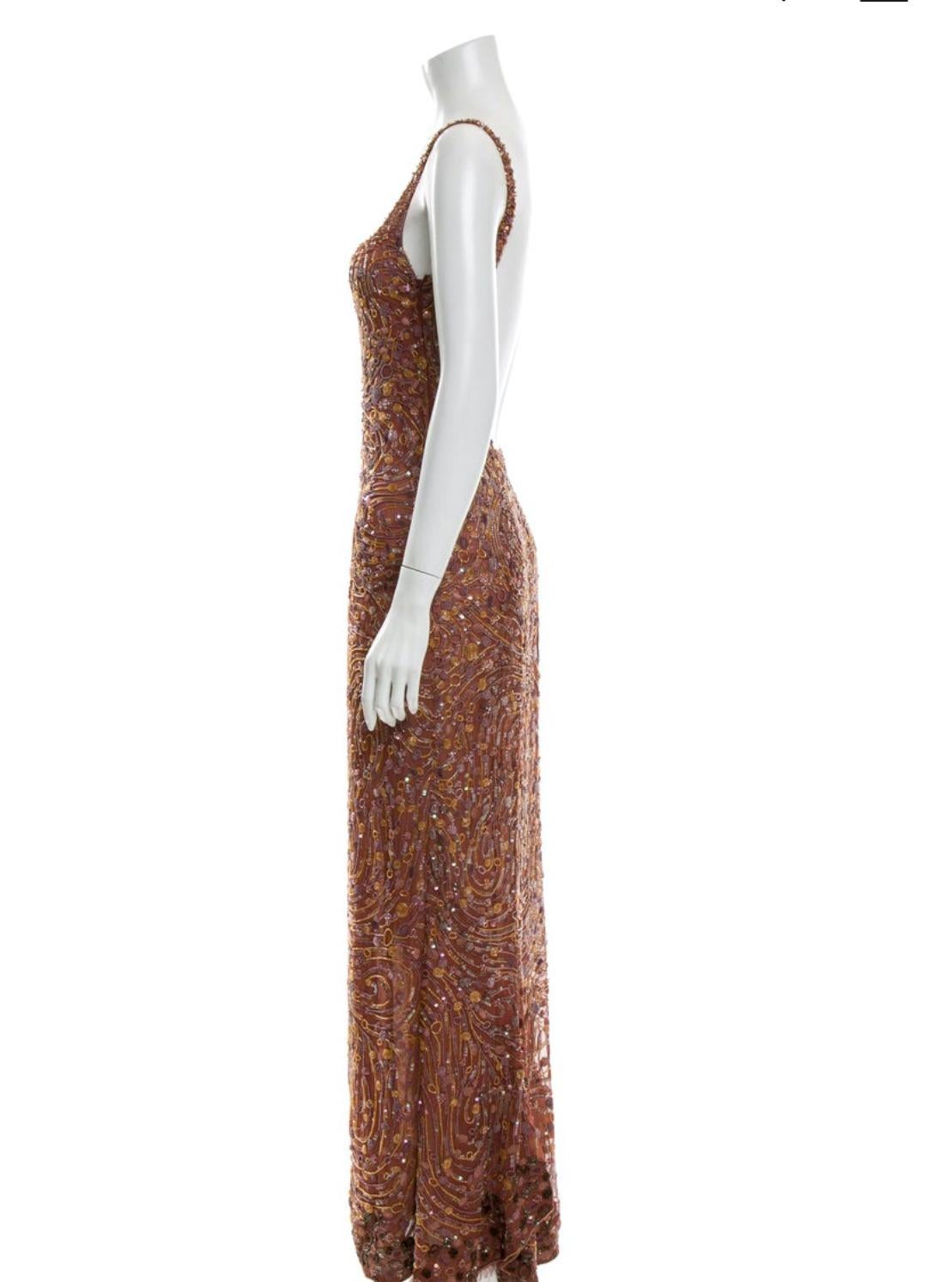 1980s Krizia beaded silk gown. 27