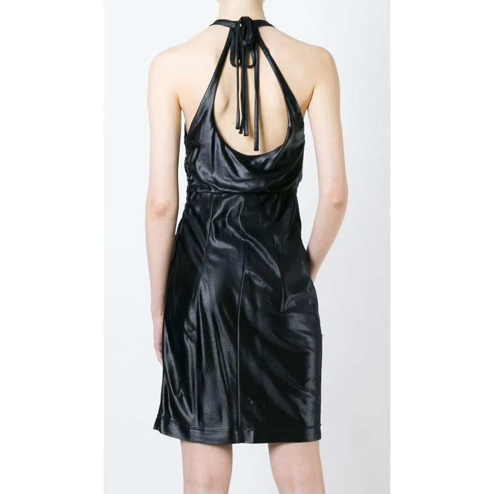 1980s Krizia Short Black Dress In Excellent Condition In Lugo (RA), IT