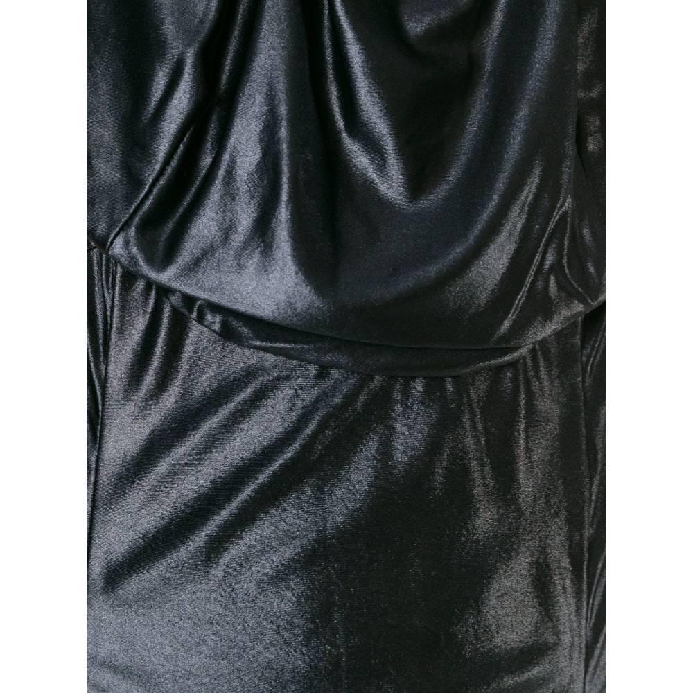 Women's 1980s Krizia Short Black Dress