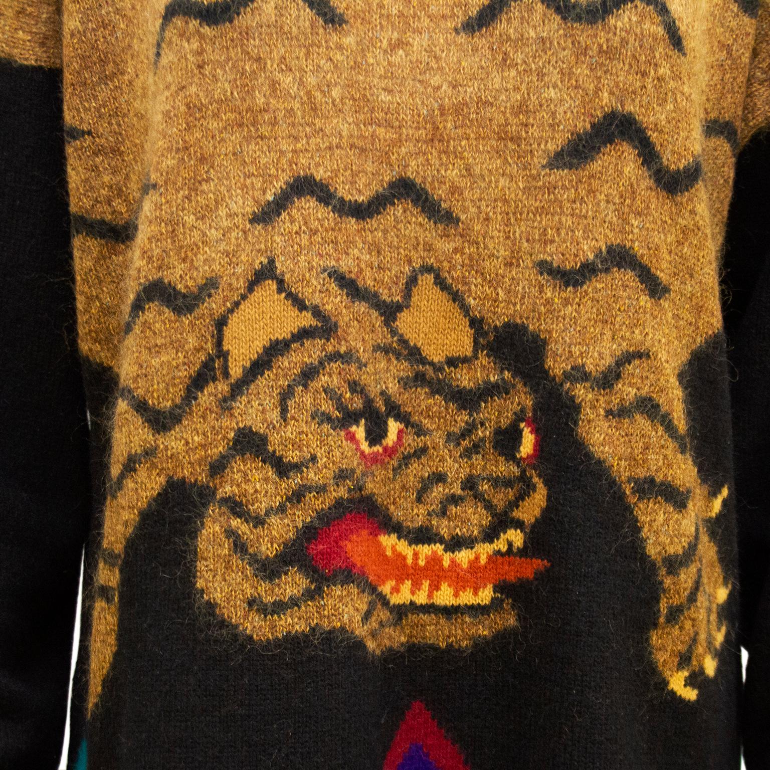 louis vuitton tiger sweater