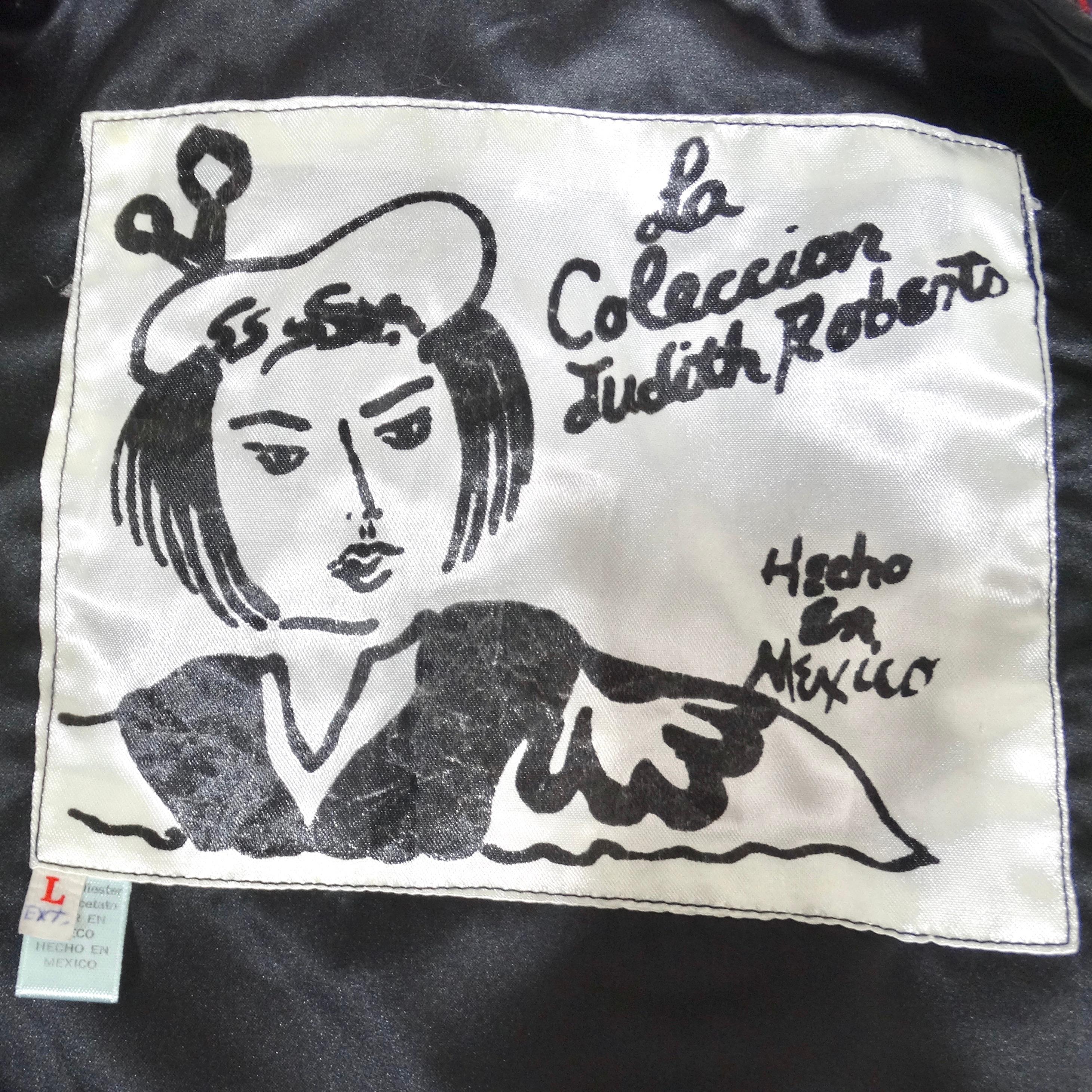 1980s La Colección Judith Roberts Patchwork Jacket For Sale 9