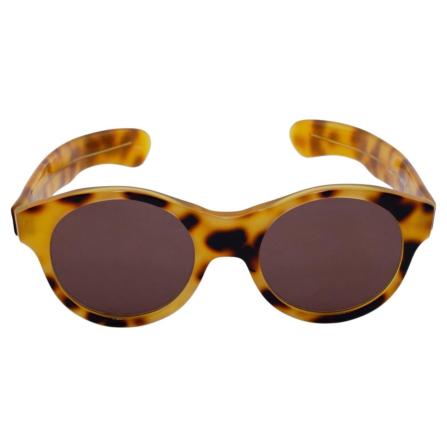 1980s LA Eyeworks Faux Tortoiseshell Sunglasses 