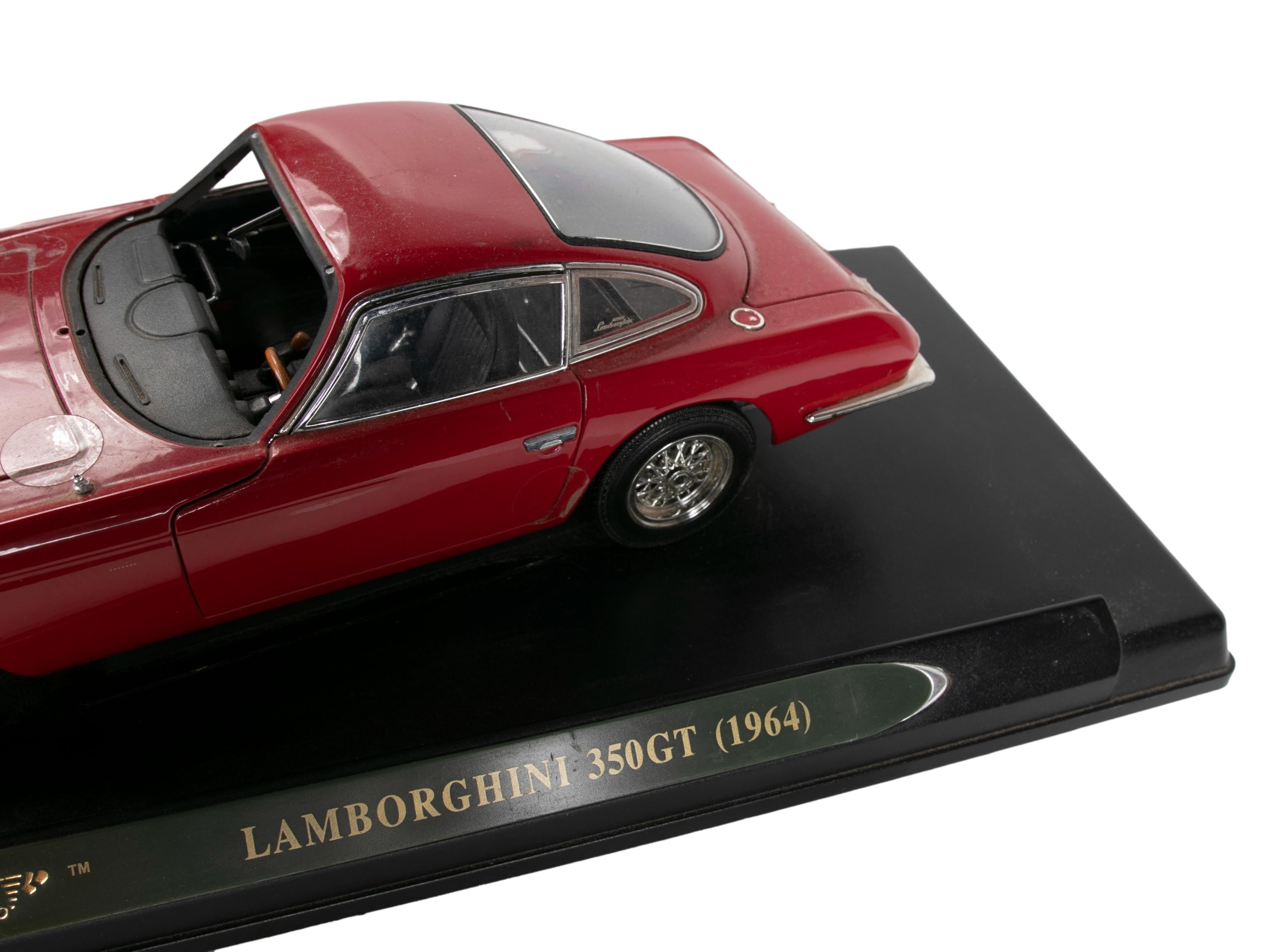 1980er Lamborghini Miniatur 350GT '1964; Hergestellt von Ricko Tm (Metall) im Angebot
