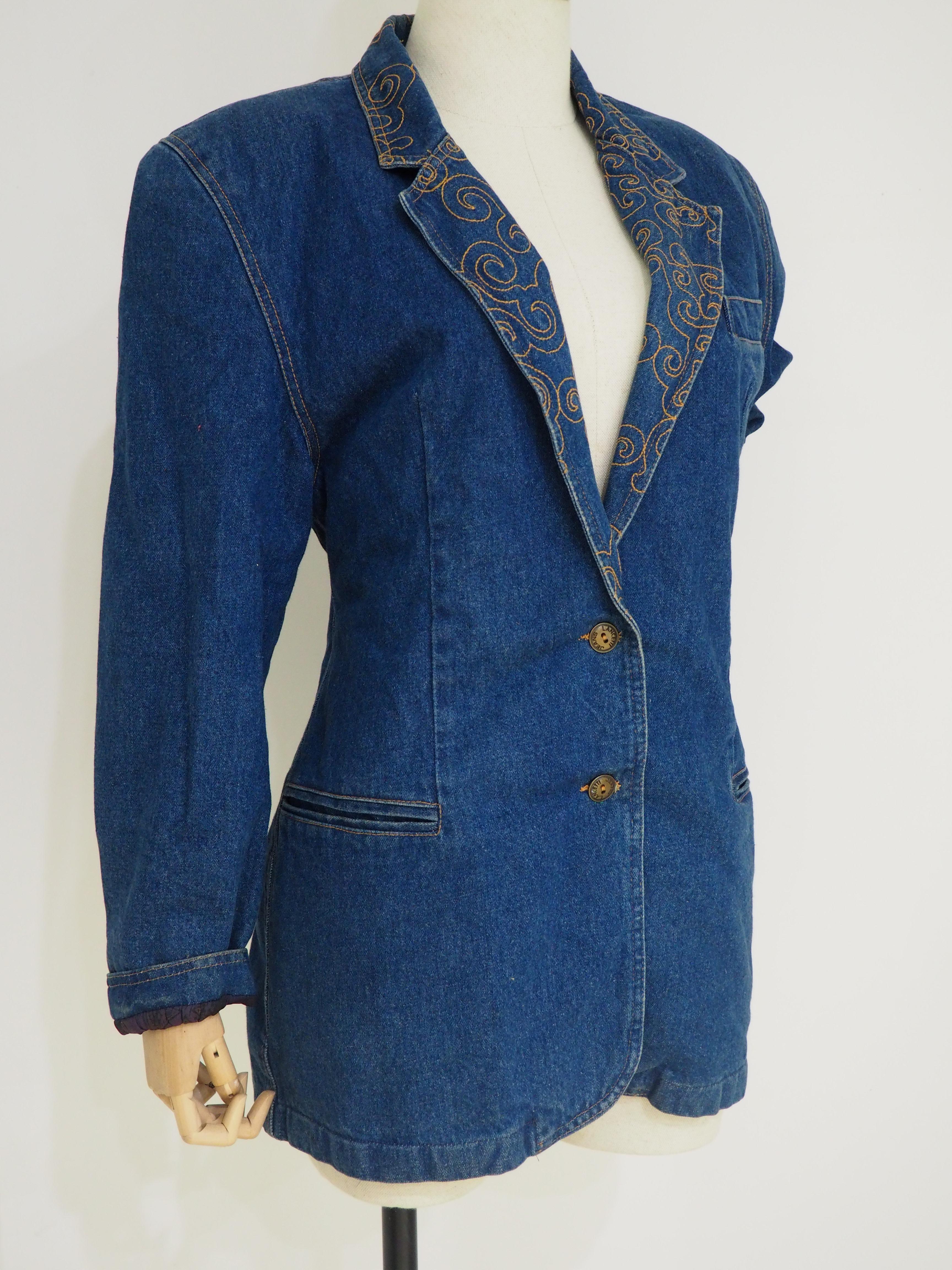 1980s Lancetti Denim Jacket 1