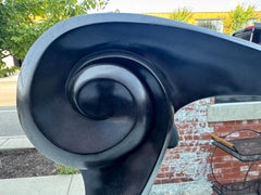 1980er Jahre Großer Fiberglas Surrealist , Post Modern "FANTASY" Wandspiegel , Italien