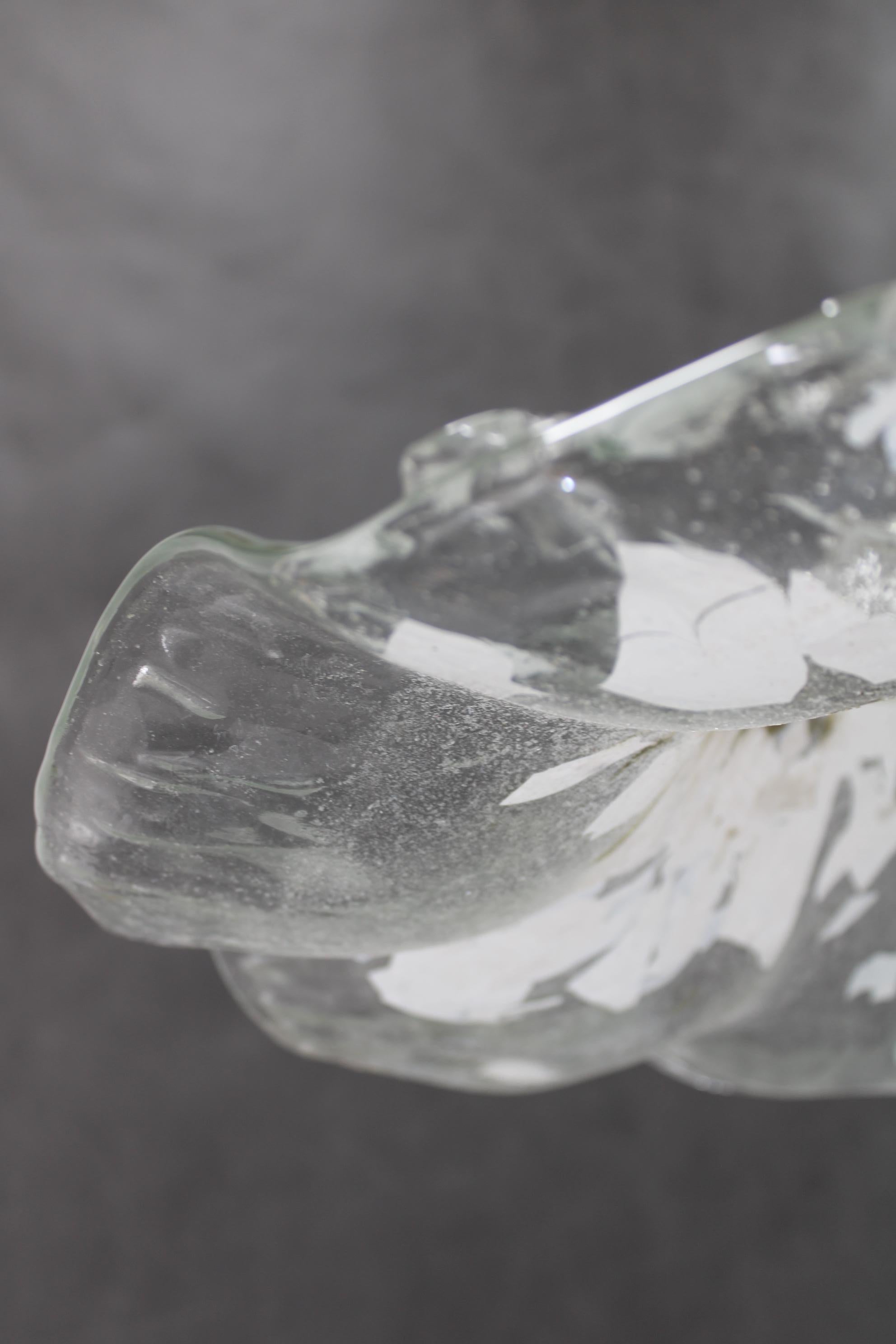 1980s Large Murano Glass Pendant Light, Italy For Sale 1