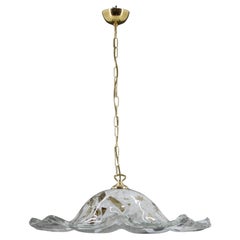 Grande lampe suspendue en verre de Murano des années 1980, Italie