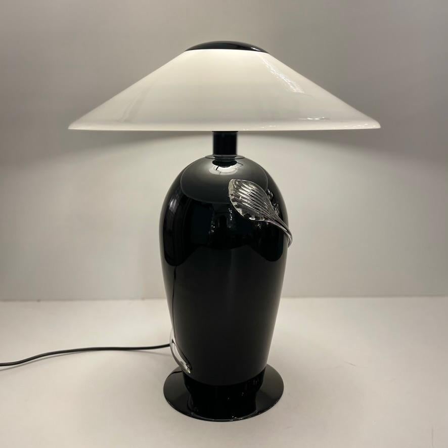 1980's large Murano table lamp For Sale 1