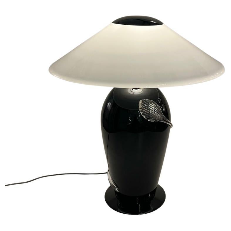 1980's large Murano table lamp For Sale