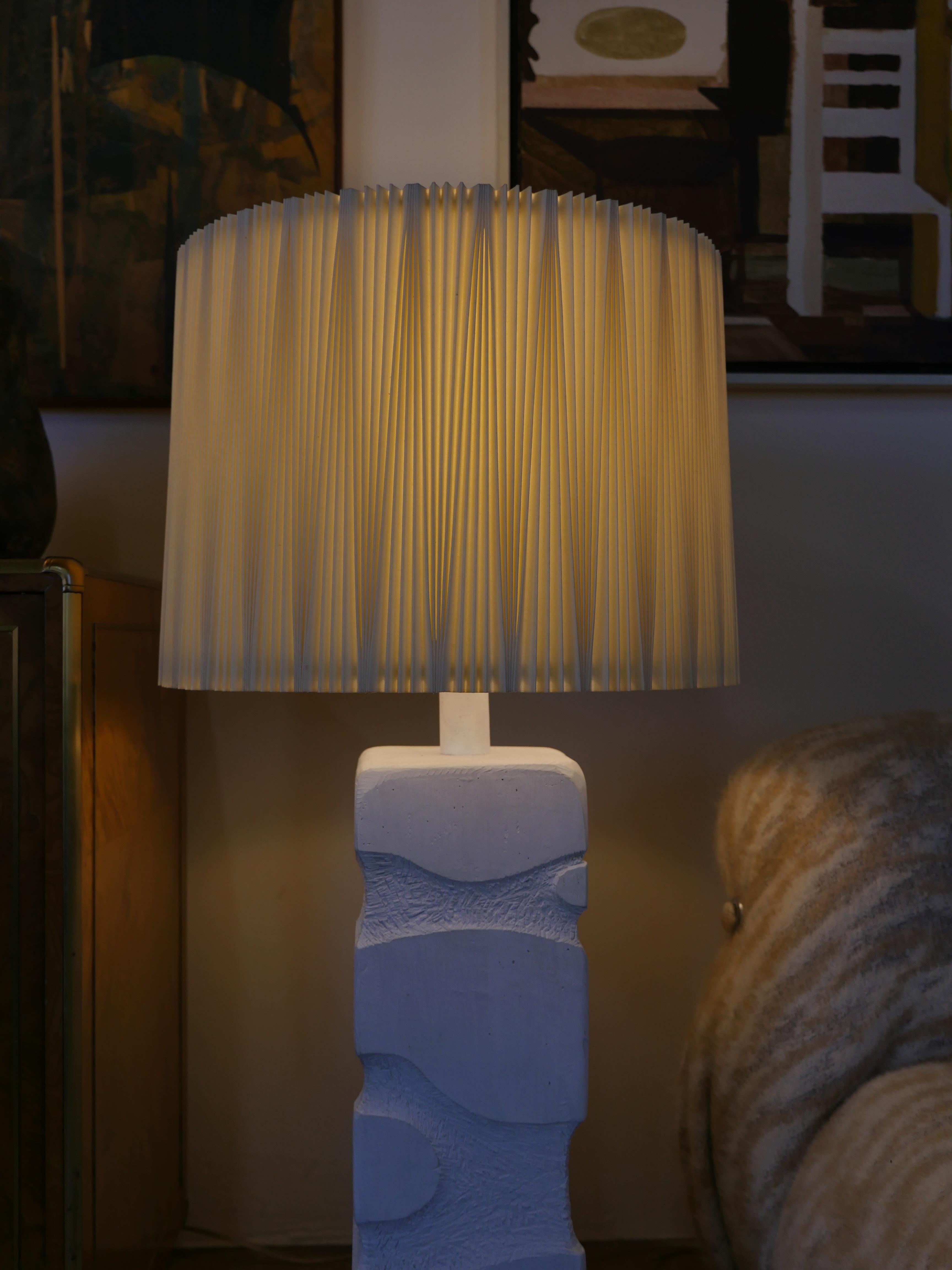 1980s Large Table or Floor Lamp by  Casual Lamps of California  In Good Condition For Sale In Miami, FL