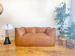 Le Bambole Leather Sofa Designed by Mario Bellini for B&B Italia