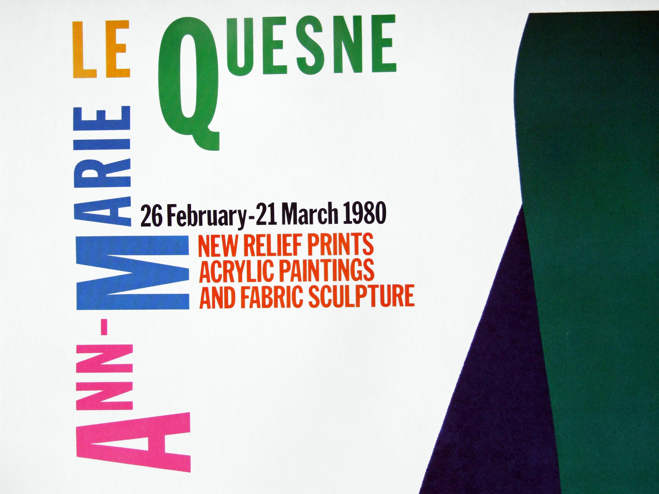 Modern 1980s Le Quesne Art Exhibition Poster Pop Art Heels For Sale