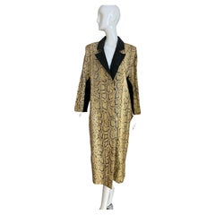 Cappotto in pelle anni '80