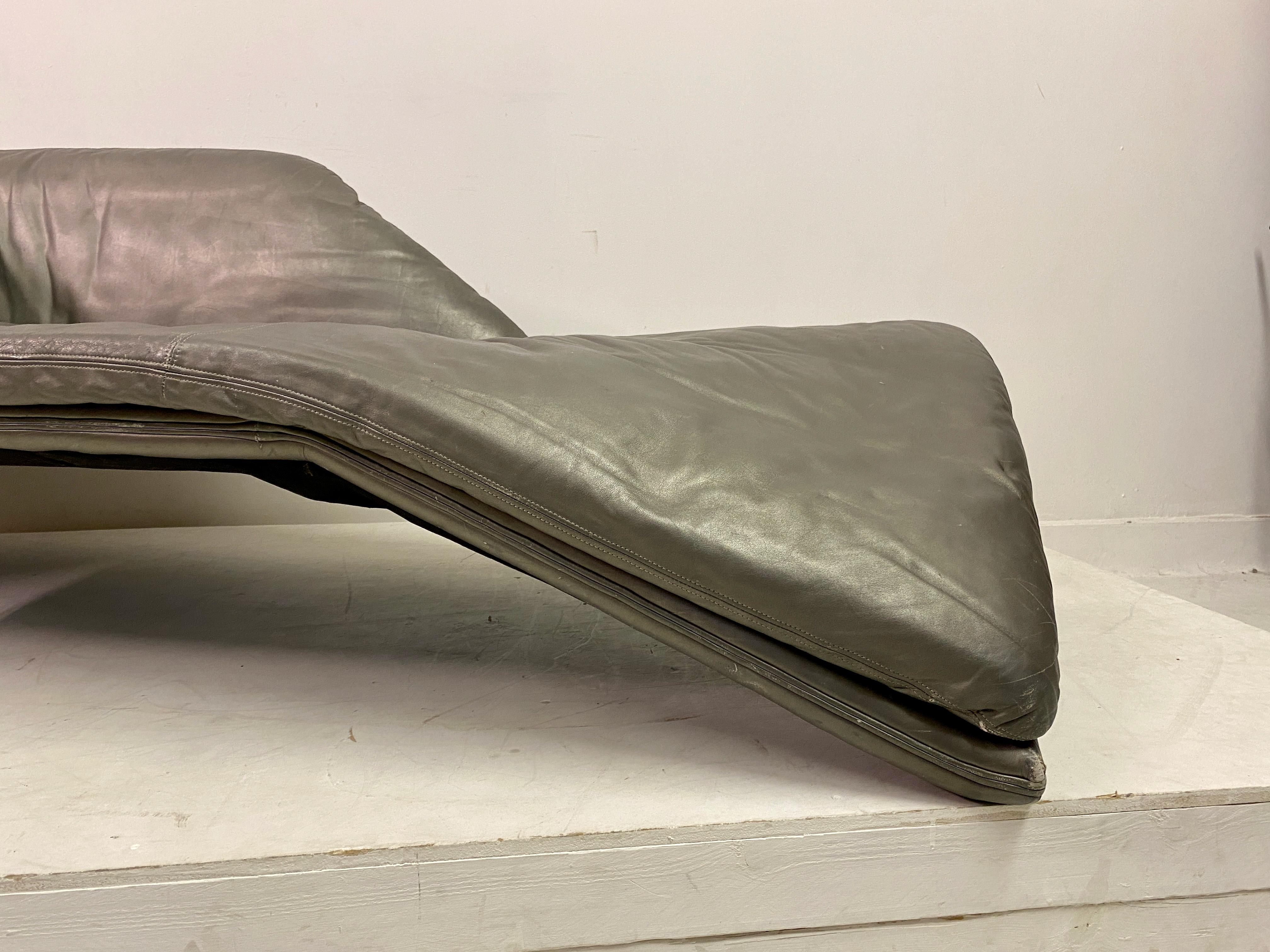 1980s Leather Daybed by Jochen Flacke for Etienne Aigner  5