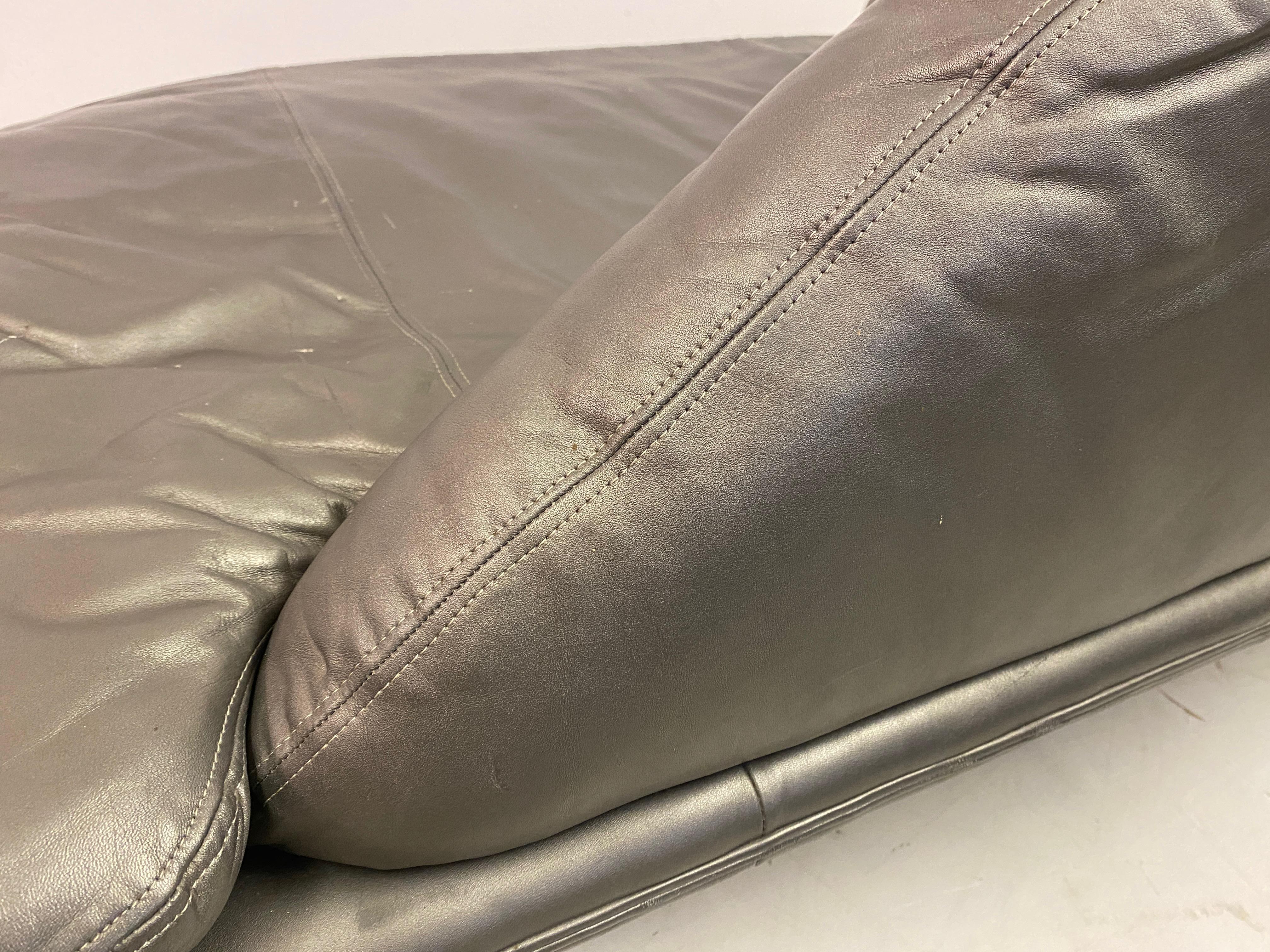 1980s Leather Daybed by Jochen Flacke for Etienne Aigner  10