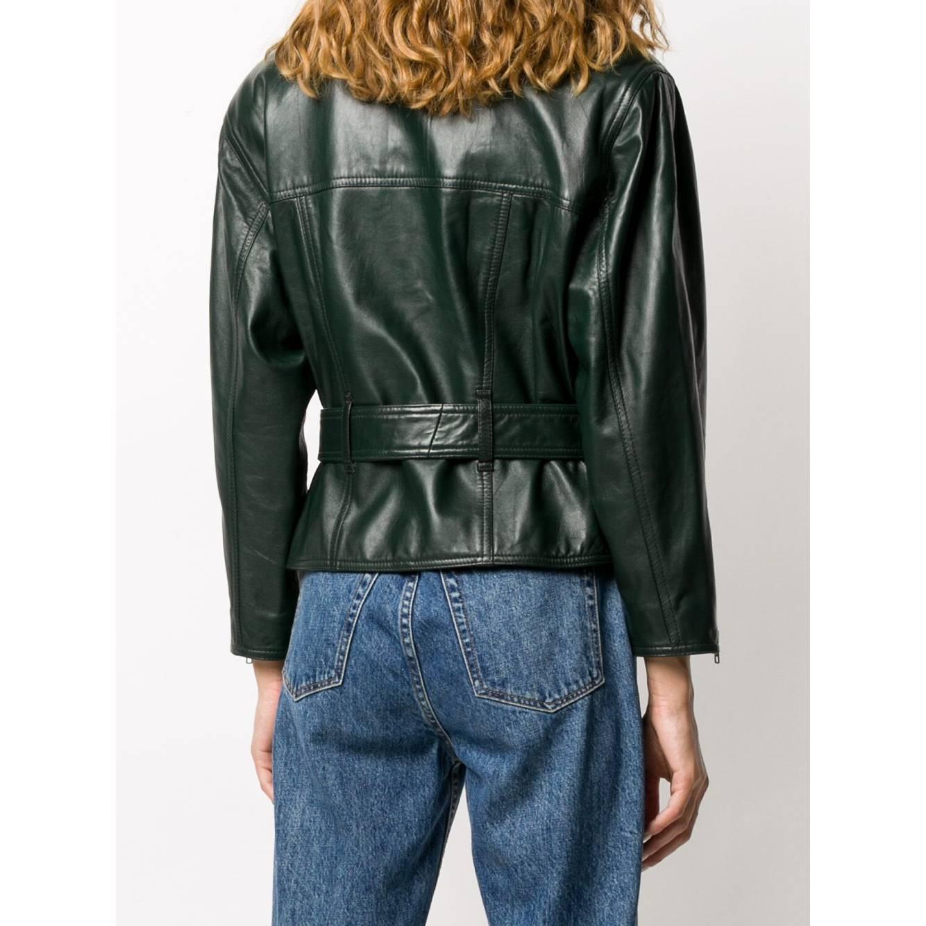 leonardo leather jacket