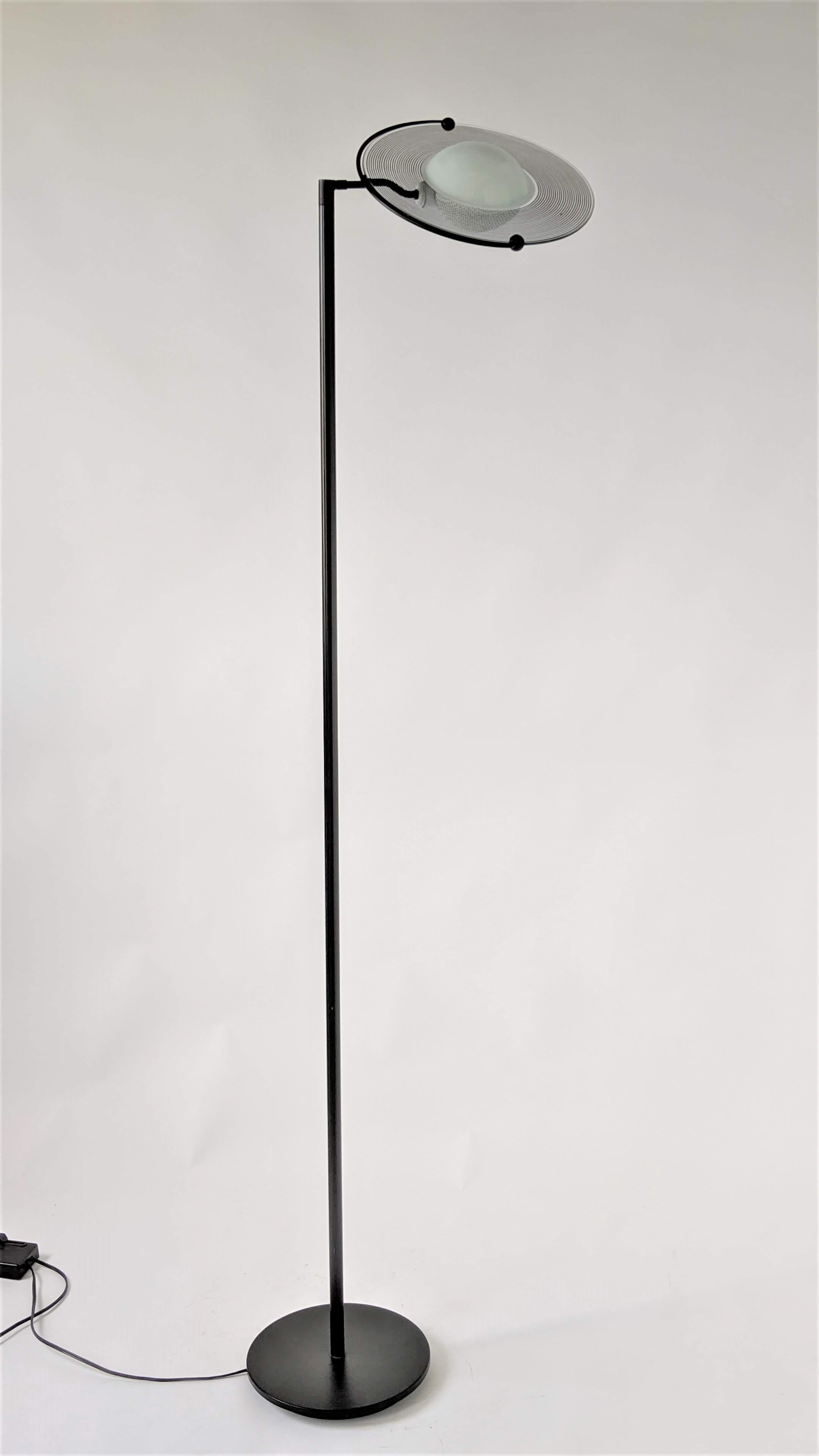 1980er Jahre Lino Tagliapietra Stil Große Halogen-Stehlampe, Italien im Zustand „Gut“ im Angebot in St- Leonard, Quebec