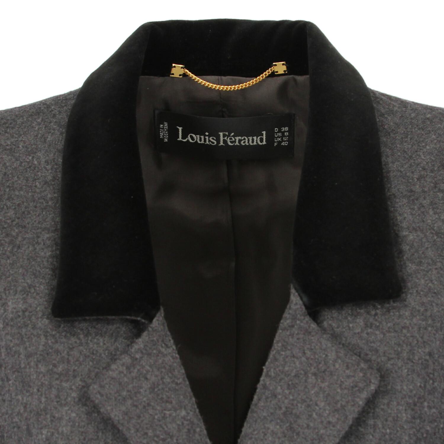 1980s Louis Féraud Velvet Blazer 1