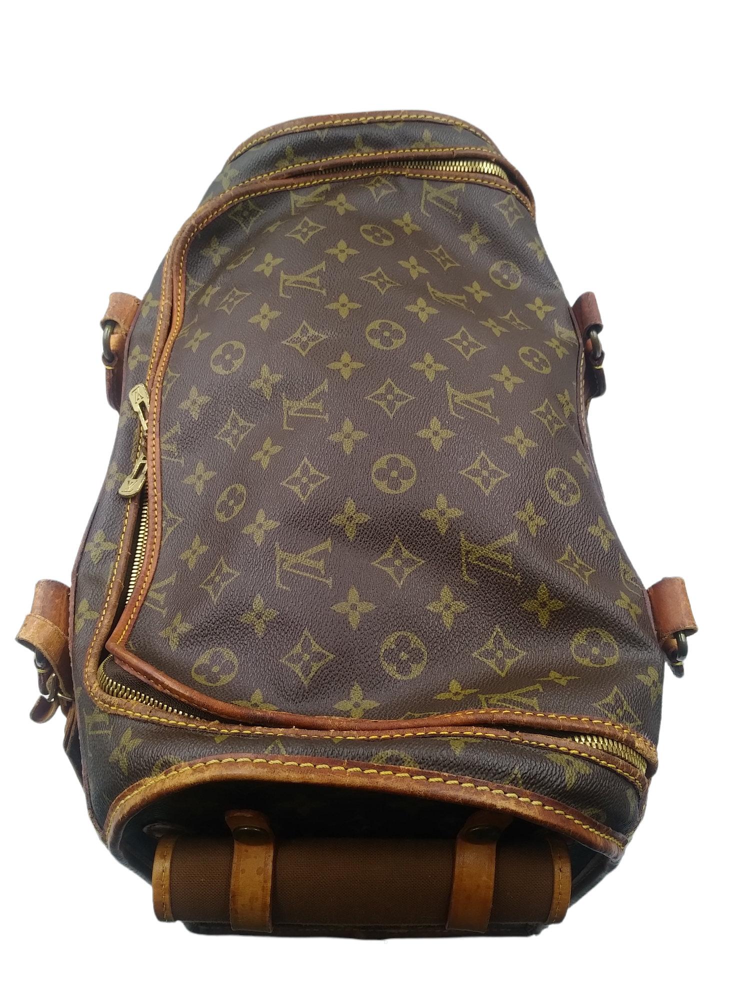 1980s Louis Vuitton Monogram Canvas Sac Chien 40 Dog Carrier 3